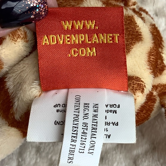 Adventure Planet Plush Giraffe Stuffed Animal Toy - Picture 6 of 11